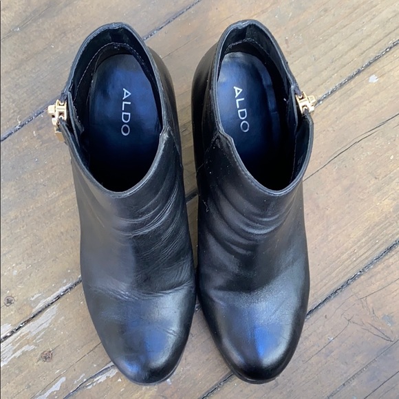 Aldo black heeled booties - Picture 5 of 5